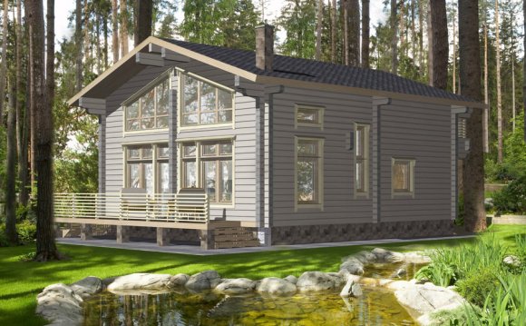 Финские дома, Финские дома из