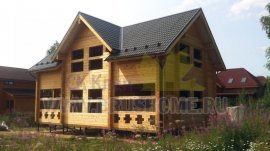 Профилированный брус Д-62 Хутор - дом из профилированного бруса 210мм