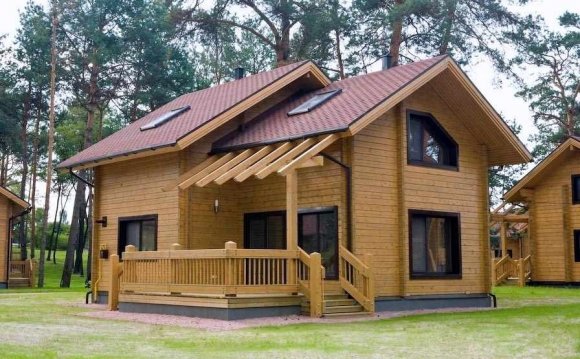 Prepared Houses From Glued Bruis