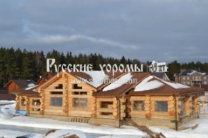 Рубленные бани из кедра Рубленные бани из кедра - баня 400 мм