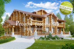 Дом ручной рубки - Популярные проекты рубленных домов Рубленный_дом_ЛЕГЕНДА_2.jpg