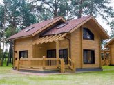 Prepared Houses From Glued Bruis