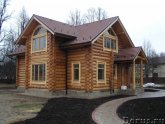 Construction Of Wooden Cottage Houses