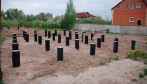 Устройство фундамента