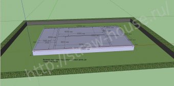 Выемка чернозема под домом и вокруг дома