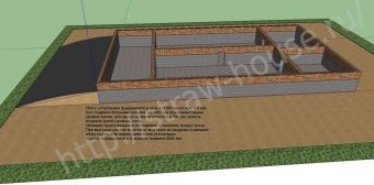 Высота фундамента