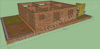 Строим дом своими руками, как построить дом своими руками. восточная сторона