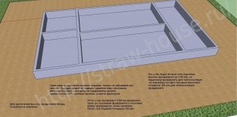 Второй этап наращевания  фундамента