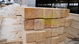 Профилированный брус Заготовка для производства профилированного бруса